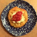 Fried Green Tomato, Herb-crusted & Deep Fried