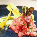 Champagne Vinaigrette Tuna Tartar